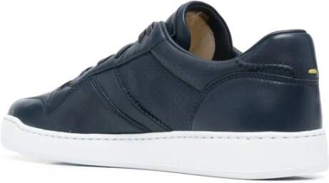 Doucal's Gaatjes Detail Sneakers Ib00 Chiffon Blauw Heren