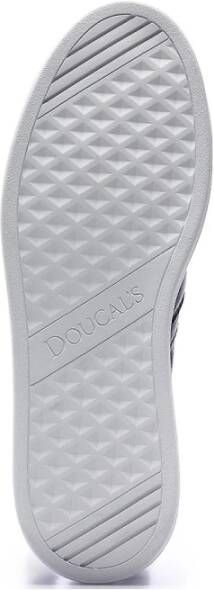 Doucal's Italiaanse Ambachtelijke Geperforeerde Leren Sneakers Wit - Foto 8