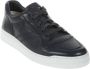 Doucal's Italiaanse Ambachtelijke Geperforeerde Leren Sneakers Wit - Thumbnail 13