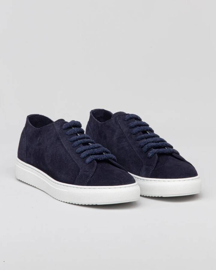 Doucal's Wasbare sneakers voor heren Blauw Heren