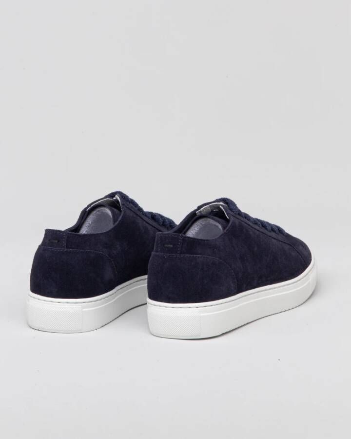 Doucal's Wasbare sneakers voor heren Blauw Heren