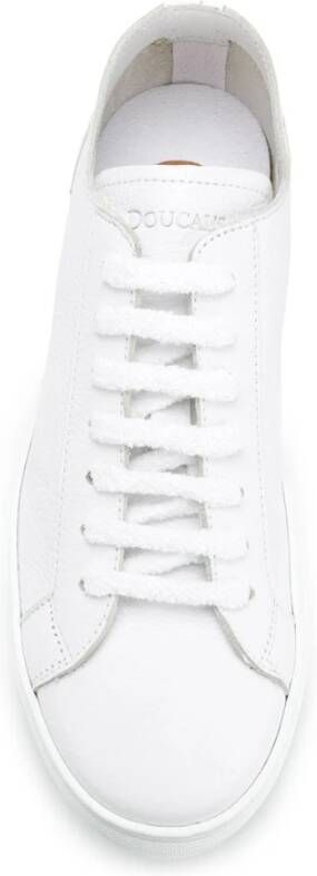 Doucal's Witte Leren Panel Sneakers - Foto 3