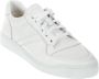 Doucal's Italiaanse Ambachtelijke Geperforeerde Leren Sneakers Wit Heren - Thumbnail 4
