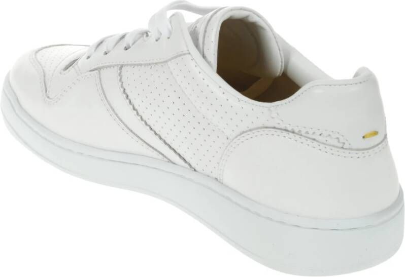 Doucal's Premium Leren Veterschoenen Wit Heren