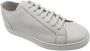 Doucal's Eric Sneakers Puur Wit Leer met Terry Cloth Veters White Heren - Thumbnail 8