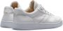 Doucal's Italiaanse Ambachtelijke Geperforeerde Leren Sneakers Wit Heren - Thumbnail 9
