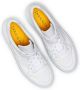 Doucal's Italiaanse Ambachtelijke Geperforeerde Leren Sneakers Wit Heren - Thumbnail 12