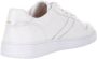 Doucal's Italiaanse Ambachtelijke Geperforeerde Leren Sneakers Wit Heren - Thumbnail 15
