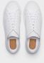 Doucal's Eric Sneakers Puur Wit Leer met Terry Cloth Veters White Heren - Thumbnail 2