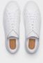 Doucal's Eric Sneakers Puur Wit Leer met Terry Cloth Veters Wit Heren - Thumbnail 2