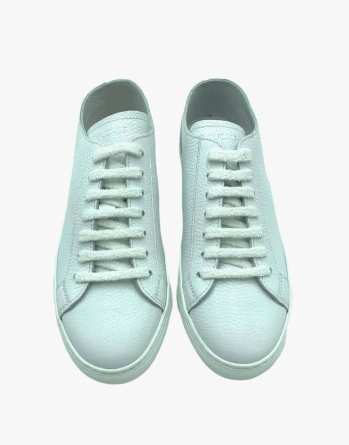 Doucal's Hoge kwaliteit casual sneakers voor heren Wit Heren