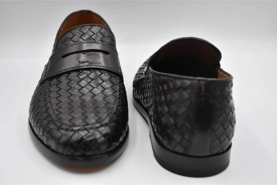 Doucal's Stijlvolle Straw Moro Veterschoenen