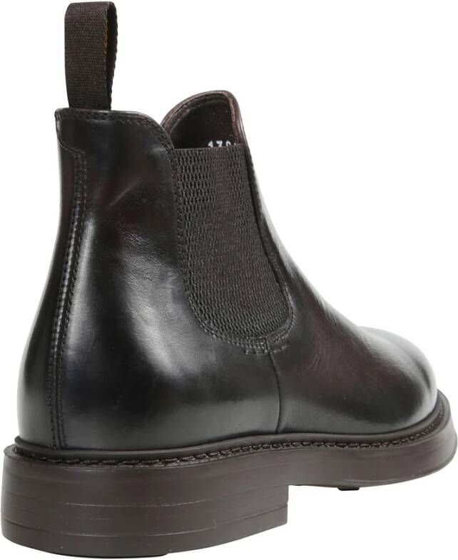 Doucal's Triumph Nero Zwart Leren Schoenen Black Heren