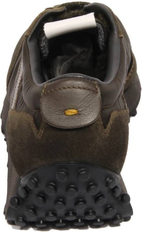 Doucal's Vintage Effect Suède Stoffen Sneakers