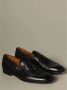 Doucal's Vintage Leren Instap Mocassins Blue Heren - Thumbnail 2