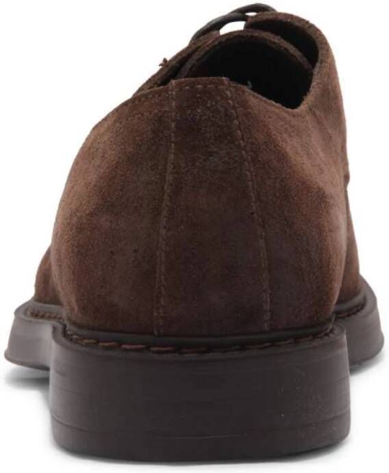 Doucal's Vintage Suède Veterschoenen