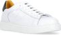 Doucal's Witte leren sneakers ronde neus White Heren - Thumbnail 4