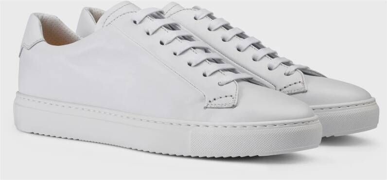 Doucal's Witte platte schoenen White Heren