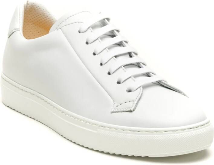 Doucal's Witte Sneakers Klassiek Model White Heren