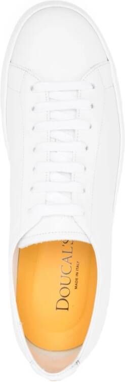 Doucal's Witte Sneakers voor een Stijlvolle Levensstijl
