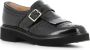 Doucal's Zwarte Brogue Leren Schoenen Black Dames - Thumbnail 3