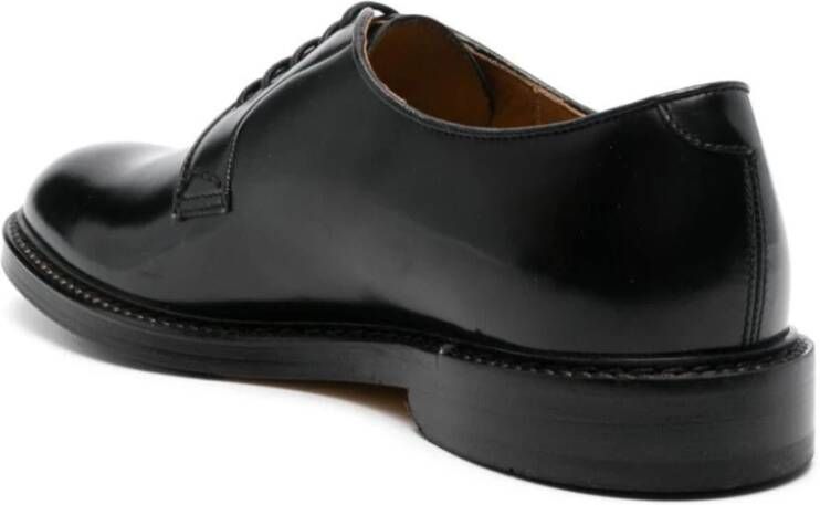Doucal's Ebony Brown Derby Veterschoenen Brown Heren