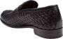 Doucal's Zwarte Geweven Leren Mocassin - Thumbnail 2