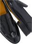 Doucal's Zwarte Leren Loafers Ronde Neus Hak - Thumbnail 2