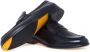 Doucal's Zwarte Leren Penny Loafer Schoenen - Thumbnail 2