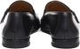 Doucal's Zwarte Leren Monk Strap Loafers Black Heren - Thumbnail 7