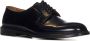 Doucal's Leren Derby Schoen Ronde Neus Glanzende Afwerking Black Heren - Thumbnail 16
