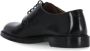 Doucal's Leren Derby Schoen Ronde Neus Glanzende Afwerking Black Heren - Thumbnail 9