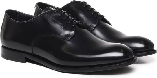 Doucal's Zwarte platte schoenen Gemaakt in Italië Black Heren