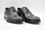 Doucal's Zwarte Platte Schoenen met Kant - Thumbnail 2