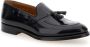 Doucal's Zwarte Tassel Moc Platte Schoenen Black Heren - Thumbnail 2