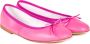 Douuod Woman Handgemaakte Fuchsia Ballerina Lichtgewicht Comfortabel Pink Dames - Thumbnail 2