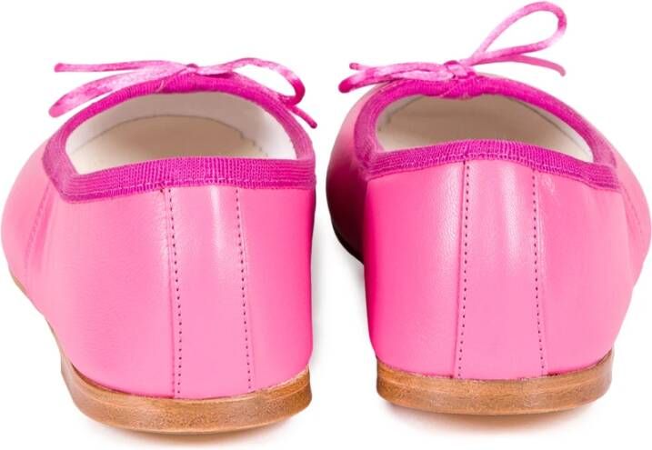 Douuod Woman Handgemaakte Fuchsia Ballerina Lichtgewicht Comfortabel Pink Dames
