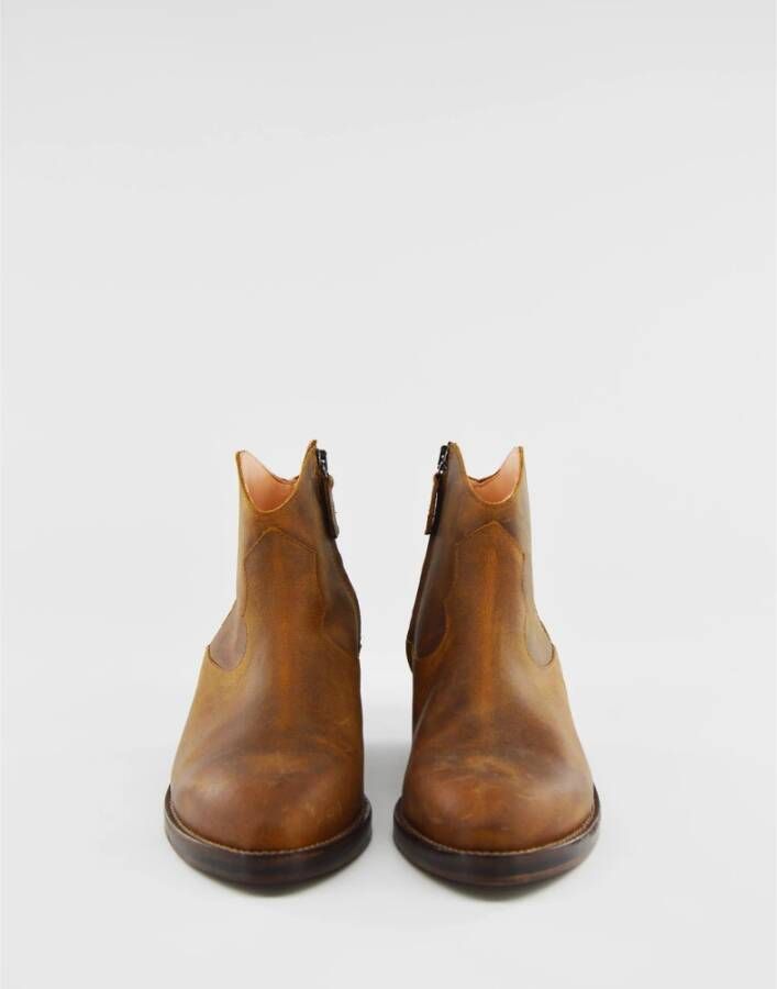 Douuod Woman Ankle Boots Brown Dames