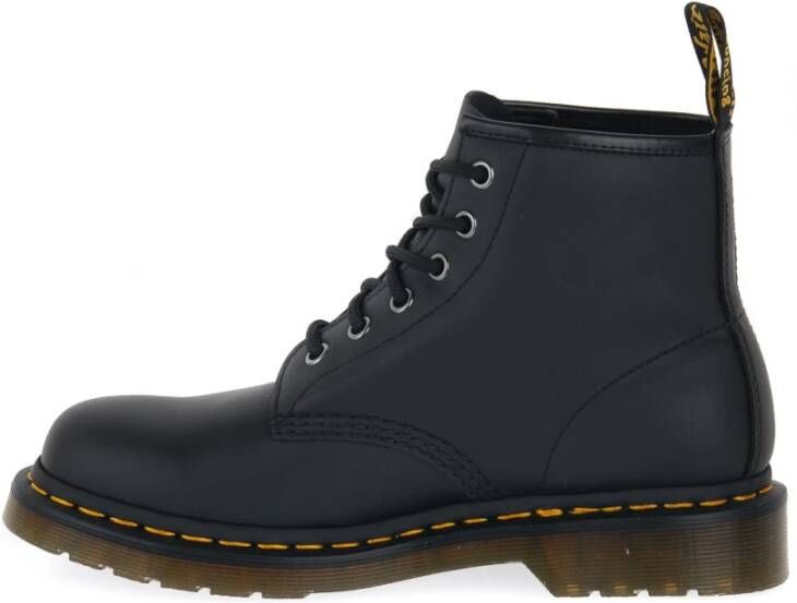 Dr. Martens 101 Zwarte Nappa Leren Laarzen Black Dames