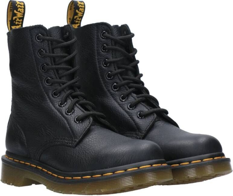 Dr. Martens 1460 Pascal Virginia Enkellaarzen Black Dames