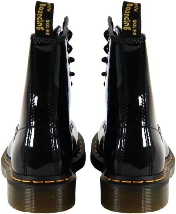Dr. Martens 1460 Zwarte Lakleren Laarzen Black Dames