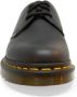 Dr. Martens Iconische 1461 platte schoenen in zacht Virginia leer Black Dames - Thumbnail 6