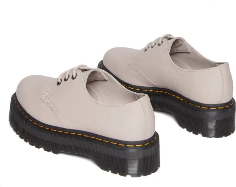 Dr. Martens 1461 Quad II Leren Schoenen Beige Dames