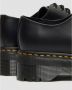 Dr. Martens 1461 Quad Smooth Leather Platform Schoenen Zwart Gepolijst Glad Black Dames - Thumbnail 68