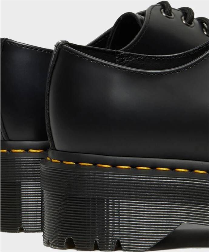 Dr. Martens 1461 Quad Zwart Geel Schoenen Black Dames