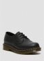 Dr. Martens Iconische 1461 platte schoenen in zacht Virginia leer Black Dames - Thumbnail 8