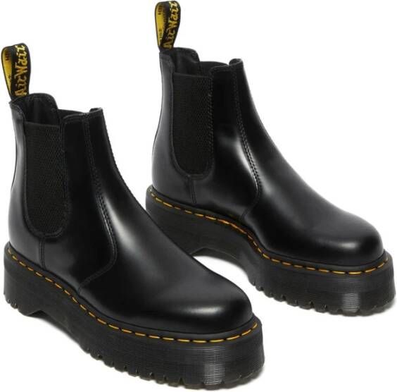 Dr. Martens 2976 Platform Chelsea Laarzen Black Dames