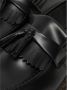 Dr. Martens Zwarte leren platte schoenen met kwastdetail Black - Thumbnail 7