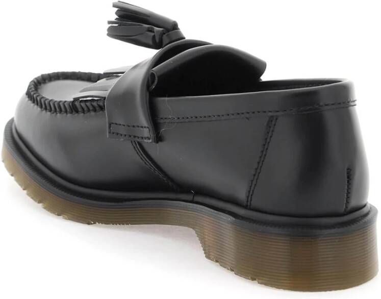 Dr. Martens Adrian Mocassins met Franjes Black Heren