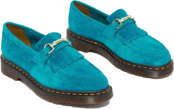 Dr. Martens Adrian Snaffle Loafer Desert Oasis Suède Blue Heren